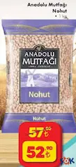 ANADOLU MUTFAĞI NOHUT 1 KG fiyat ve kampanya bilgisi